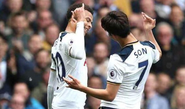  孙兴慜梅开二度托特纳姆击败维拉全取三分